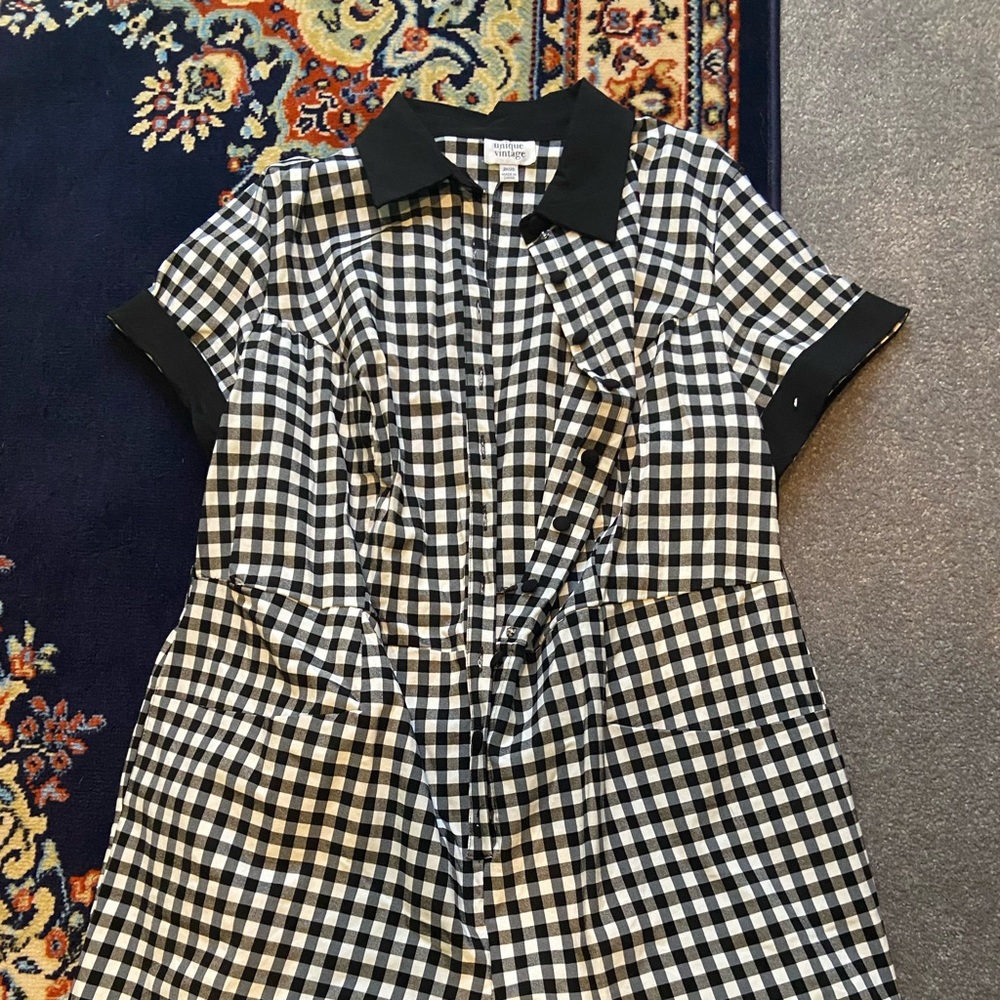 Unique Vintage houndstooth jumper 3x